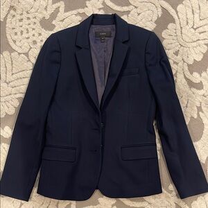 J.Crew Elegant Dark Blazer